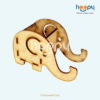 Porta celular de MDF - Productos de madera MDF en forma de elefante - Happy day